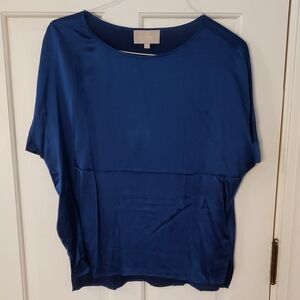Chic Cobalt Blue Women's Blouse